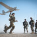 Paratroopers launch packable Kamikaze drones