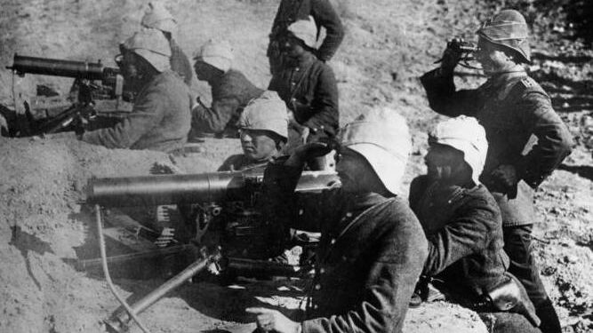 Türkei, Dardanellen, MG-Stellung