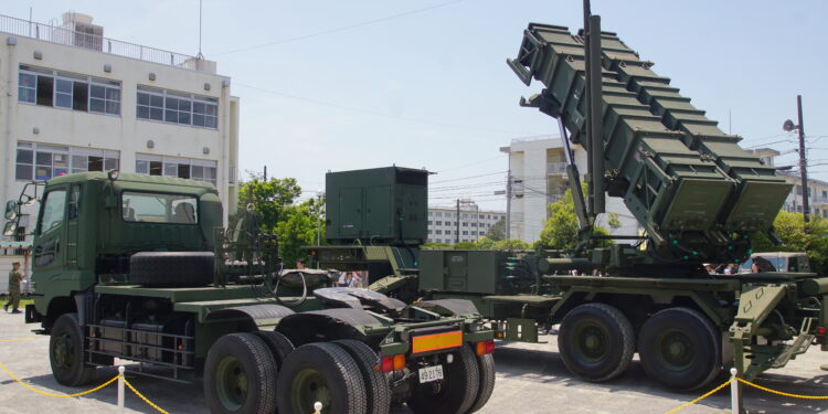 Japan_Air_Self-Defense_Force_MIM-104_Patriot_launcher