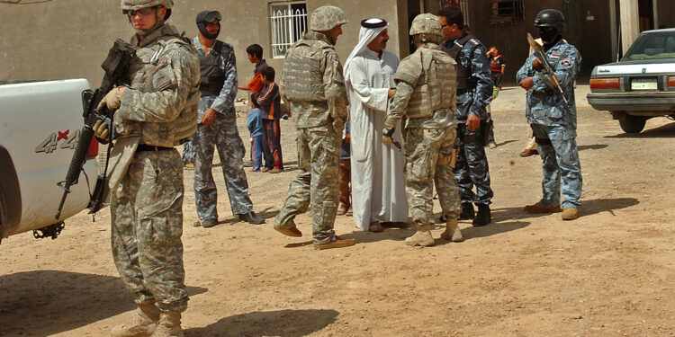 Iraqi-U.S. Joint Patrol Works to Deter Oil Looting