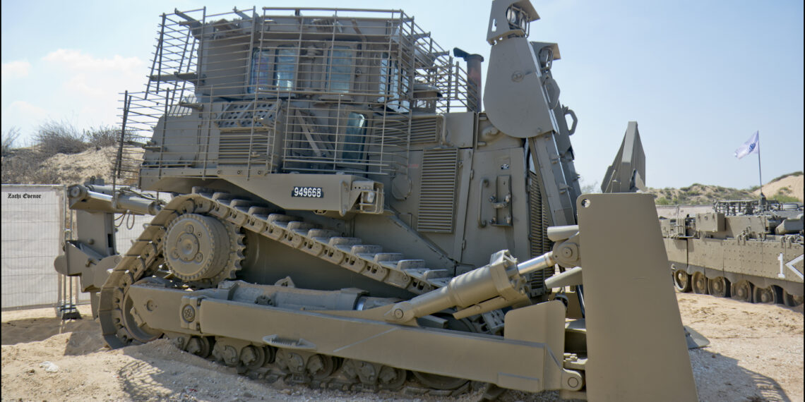 IDF Caterpillar D9R armored bulldozer