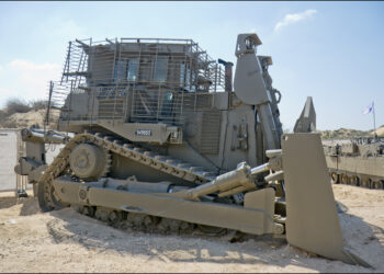 IDF Caterpillar D9R armored bulldozer